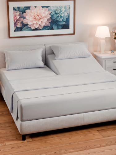 Flex Top Split Head King 4 Piece Sheet Set