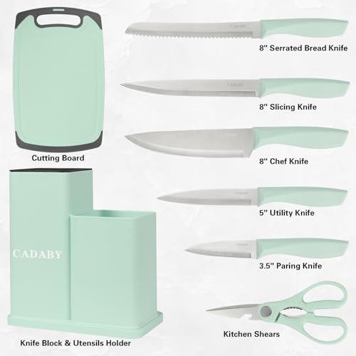 19PCS Green Kitchen Cooking Utensils Set Kitchen Tools Set (19 Count)
