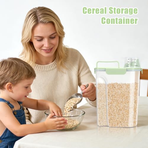 5 Lbs Pet Dog Food Storage Container for Travel Bird Seed Dispenser