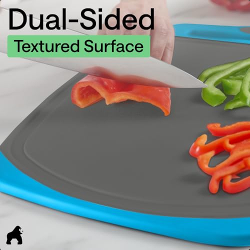 BPA Free Reversible Kitchen Cutting Board (3 Count)
