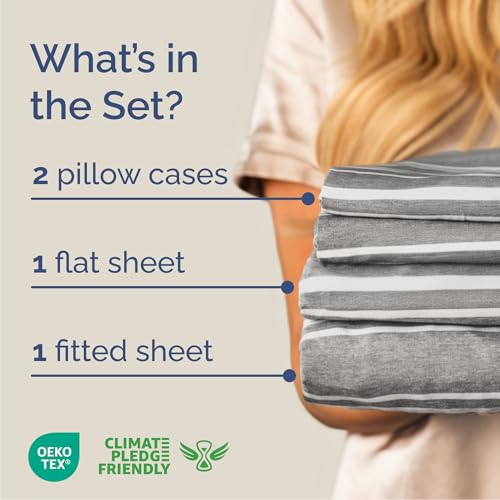 Cal King Size 4 Piece Sheet Set