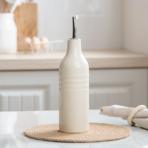16oz Ceramic Oil Dispenser Bottle