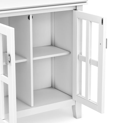Artisan 30" Wide Solid Wood Storage Cabinet in White