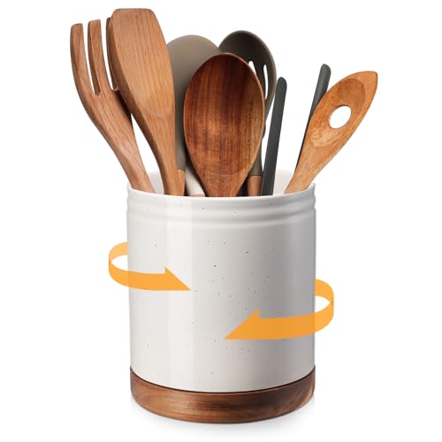 7.6" 360° Rotating Utensil Holder