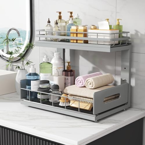 Under Sink Organizer Upgrade To Professional Rails