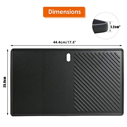 7637 Cast Iron Grill Griddle for Weber Spirit 200