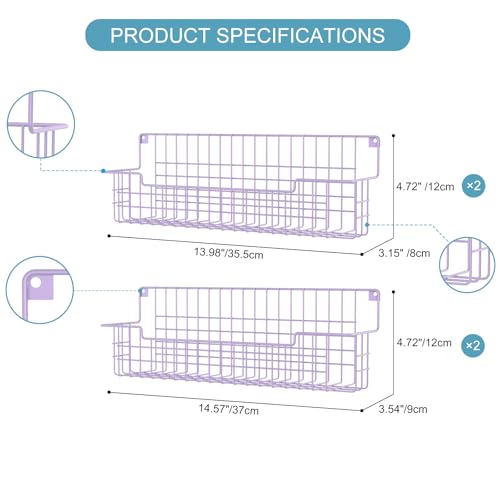 Spice Rack Wall Mount (4 Count)