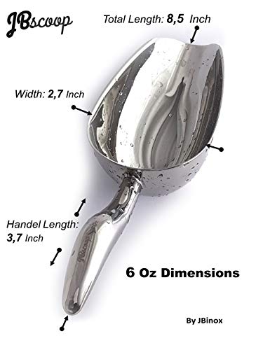 Ice scoop Small Metal Food Candy Scoop for Kitchen Bar Party Wedding