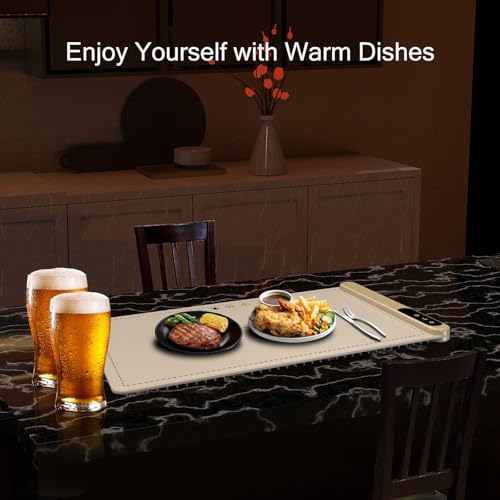 Roll Up Silicone Graphene Electric Food Warming Tray