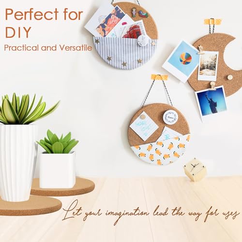 4 Pack Cork Trivets for Hot Dishes (4 Count)