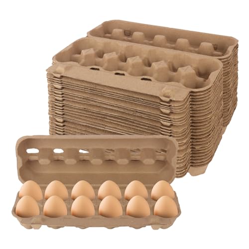 25 Pack Egg Cartons Bulk (25 Count)