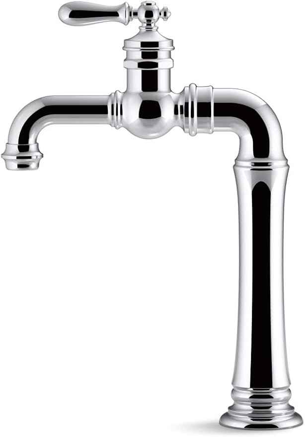 KOHLER 99268-BL ARTIFACTS GENTLEMAN'S BAR FAUCET, MATTE BLACK