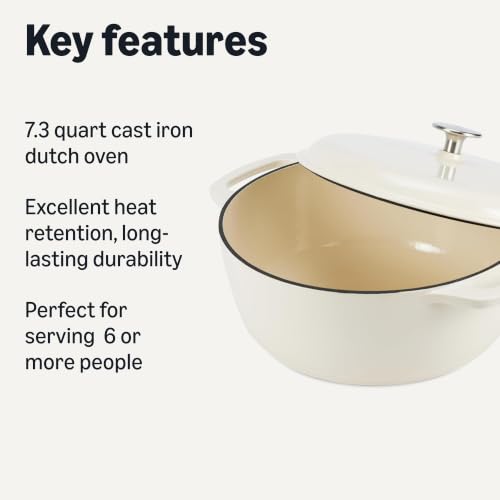 Enameled Cast Iron Dutch Oven Pot with Lid