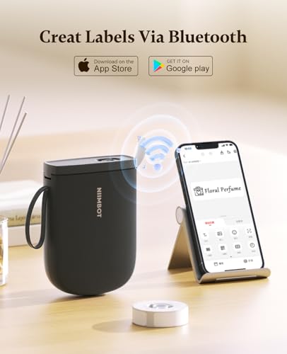 D11 Upgraded Version 300 DPI Label Maker with Tape