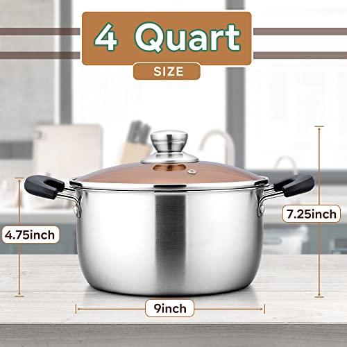 4QT Stock Pot