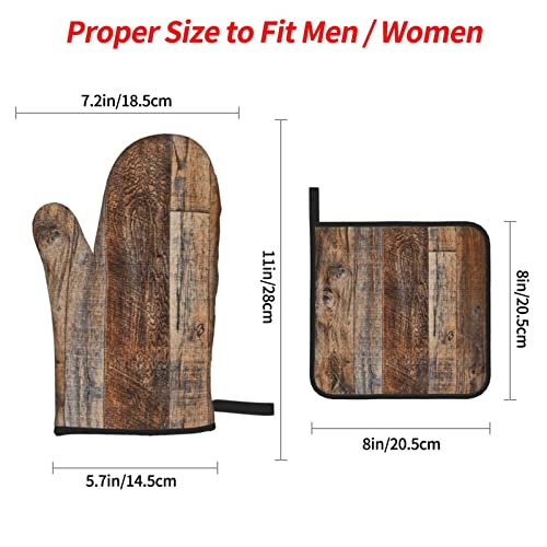 Oven Mitts and Pot Holders Sets of 4 (4 Count)