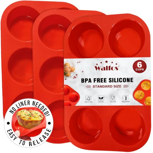 Silicone Muffin Pan (3 Count)