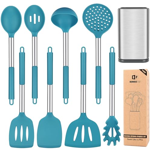 Silicone Kitchen Utensils Set (8 Count)
