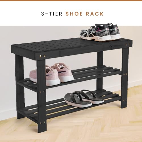 Bamboo Shoe Rack