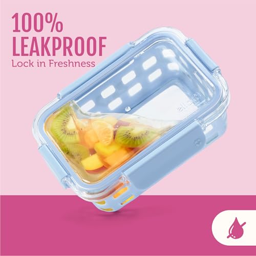 Duraglass 3.4 Cup Glass Meal Prep Containers (5 Count)