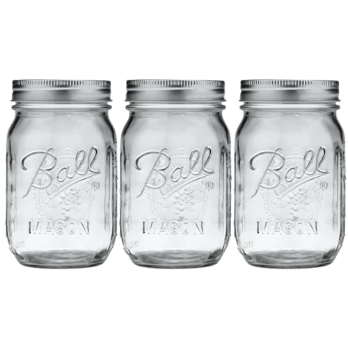Glass Mason Jar (3 Count)