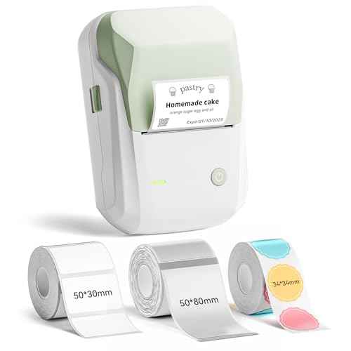 B1 Label Maker Machine with 3 Tapes