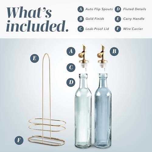 Glass Olive Oil Bottle Dispenser