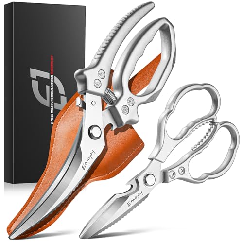 2 Piece Kitchen Scissors Set with Poultry Shears (2 Count)