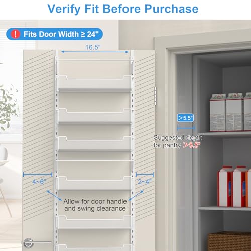 Over the Door Pantry Organizer