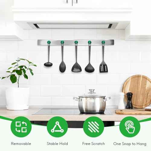 Magnetic Hooks Large Opening (6 Count)