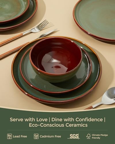 Ceramic Dinnerware Sets for 8
