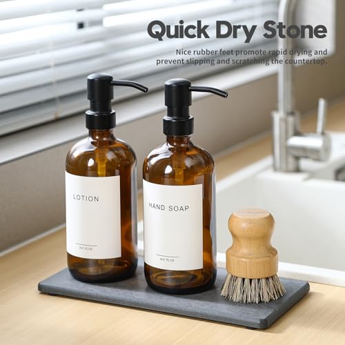 2PCS 10"x 5" Large Bathroom Sink Vanity Trays (2 Count)