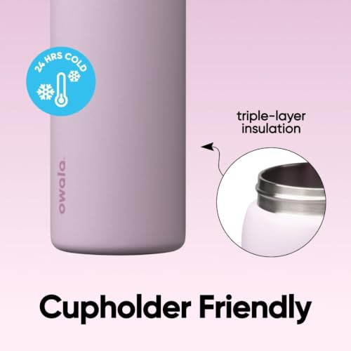 FreeSip Stainless Steel Water Bottle 32 oz Lilac You A Lot