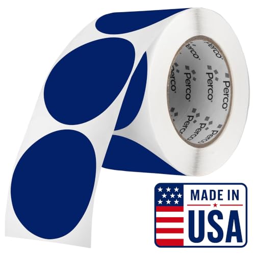 Dark Blue Round Circle Dot Sticker 3