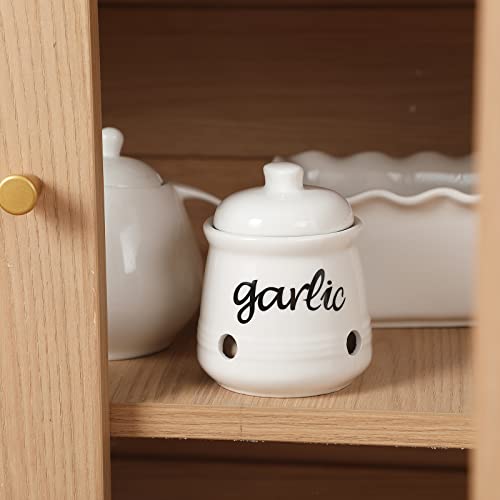Garlic Keeper with Lid (12 Ounce)