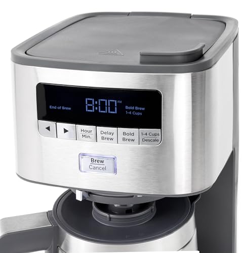 10 Cup Programmable Drip Coffee Maker with Thermal Carafe (10 Count)