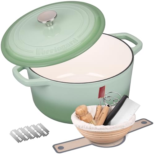 Enameled Cast Iron Dutch Oven Pot with Lid