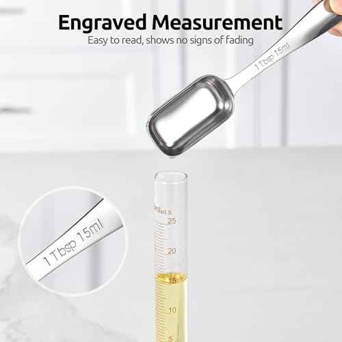 Narrow Square Measuring Spoons