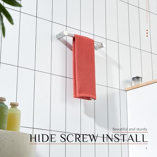 Towel Bar for Bathroom Wall Chrome 12