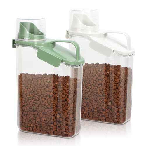 Rice Container Cereal Storage Container 2 Pack (2 Count)