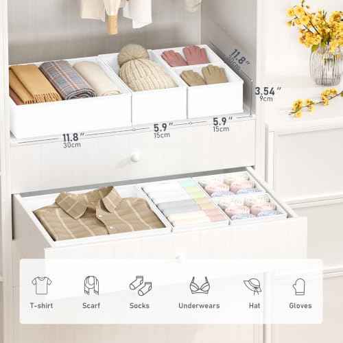 Drawer Organizer Clothes Storage (28 Count)