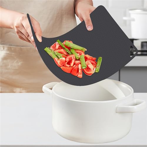 Flexible Plastic Cutting Boards for Kitchen (6 Count)