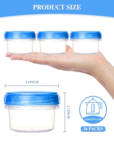 Salad Dressing Containers (16 Count)
