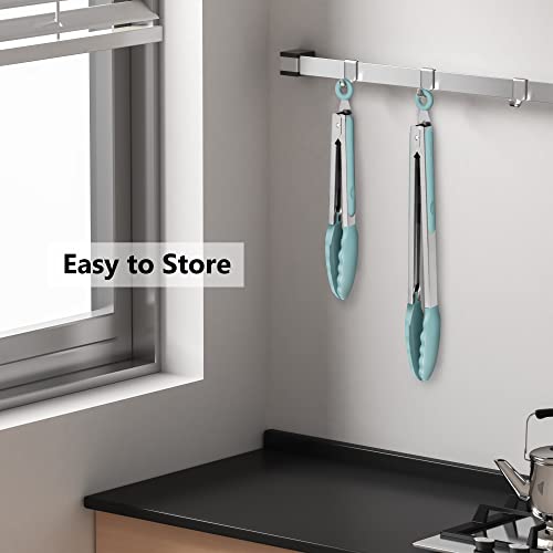 2 Pack Silicone Kitchen Tongs (2 Count)