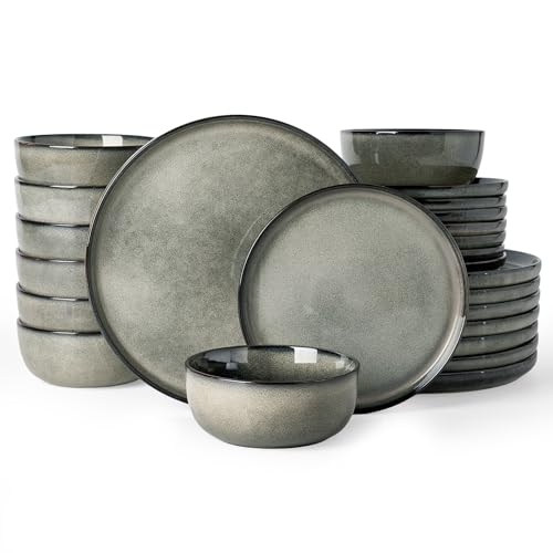 Milkyway 24 Piece Stoneware Dinnerware Set