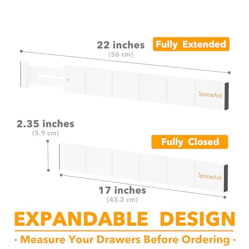 Bamboo Drawer Dividers with Inserts and Labels