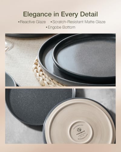 Milkyway 24 Piece Stoneware Dinnerware Set