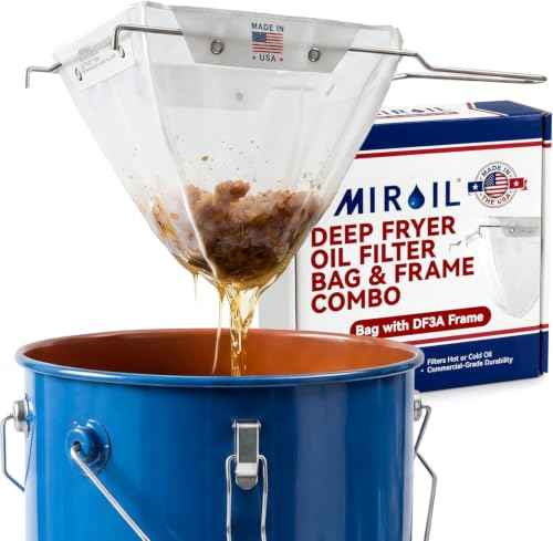 CONE2B Fryer Filter Bag & Frame Combo Set