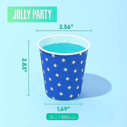 500 Pack 5oz Paper Cups (500 Count)