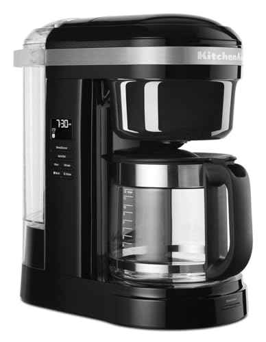 12 Cup Drip Coffee Maker with Spiral Showerhead